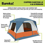 Eureka! Copper Canyon LX, 3 Season, Family and Car Camping Tent (4, 6, 8 or 12 Person)