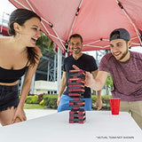 Wild Sports NCAA Pro Football Tabletop Stackers Block Game for College Football Fan, Dorm Game, Tailgate