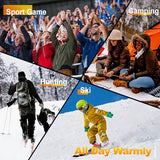 Hand Warmers Rechargeable - 14000mAh Electric Hand Warmers, Max 20 Hrs Warmth 4 Levels Heat Up to 131℉, Dual-Side Heating Portable Reusable Pocket Heater 2 Pack for Raynauds, Hunting, Camping, Golf