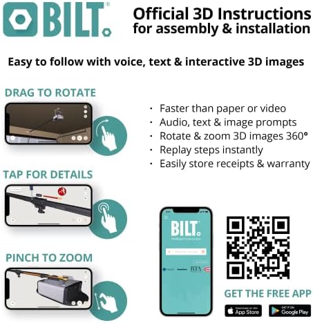 Chamberlain C2405 MYQ Smart Garage Door Opener, Chain Drive, 1/2-HP Motor, Dual Light - Quantity 1