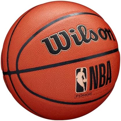 WILSON NBA Forge Indoor/Outdoor Basketballs - Size 5, Size 6 and Size 7