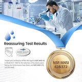 Filterlogic NSF/ANSI 372 Certified Water Filter, Replacement for Berkey® Black Filters (BB9-2®) & Fluoride Filters (PF-2®) Combo Pack