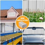 Reflective Foil Insulation, Double Reflective Bubble Insulation Sheet, Aluminum Foil Bubble Shield, Radiant Barrier Roll for RV Windows Weatherproofing (47''x 10Ft)