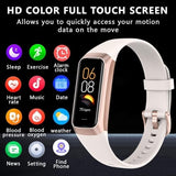 Fitness Tracker with 24/7 Heart Rate Sleep Blood Oxygen Monitor,IP68 Waterproof Smart Watch,1.10''AMOLED Touch Color Screen,Step Counter Health Activity Trackers for Women Men