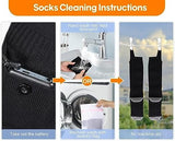 Heated Socks for Men Women - Rechargeable, Washable, 5000mAh Battery With 4 Heating Levels for Hunting, Camping, Hiking, Walking, Fishing, Cycling, Outdoor Work