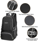 G4Free 40L Lightweight Packable Hiking Backpack, Waterproof Travel Daypack