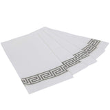 Vplus 200 PACK Guest Towels Disposable Bathroom Napkins, Silver