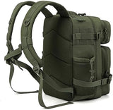 QT&QY 25L/35L/45L Military Tactical Backpack For Men Molle Daypack 3 Day Bug Out Bag Hiking Rucksack With Bottle Holder