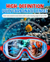 Rantizon Swim Goggles 2 Pack, Wide View Anti Fog&UV Swimming Goggles for Audlt, No Leaking Pool Accessories for Men Women Kid