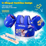 NEMONE Toddler Swim Vest for 22-70 lbs Kids Floaties Swim Jacket with Arm Water Wings for Girls Boys 2 3 4 5 6 7 Years Old Sea Beach Pool