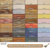 S&Z TOPHAND 36 in. x 84 in. Unfinished British Brace Knotty Barn Door with 6.6FT Sliding Door Hardware Kit/Solid Wood/Sliding Door/Double Surfaces/A Simple Assembly is Required