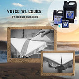 Ding All Polyester Sanding Resin with Catalyst - Smooth and Non-Tacky Product for Surfboard Repairs - 8 oz