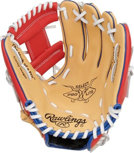 Rawlings | Select PRO LITE Youth Baseball Glove | Pro Player Models | Sizes 10.5" - 12.25" | Multiple Styles