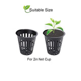 72 PCS Cloning Collars Inserts Premium Grade Foam Fits 2 Inch Net Pots