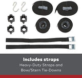 Yakima Car Roof Kayak Rack, Rooftop Mounted Carrier, 2 Kayaks, JayLow, Black