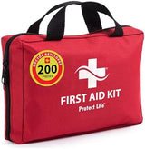 Protect Life Survival First Aid Kit for Home/Business, Camping Survival Kits | Mini Travel First Aid Kit | Camping Equipment | Small Kits for Car | Outdoor Emergency Survivals Pack