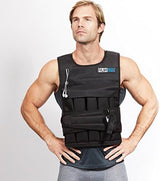 RUNmax 20LBS - 150LBS Adjustable Weighted Vest Wtih Shoulder Pads Option for Men and Women