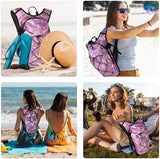 Reflective Hydration Backpack, Hydration Pack - Water Backpack with 2L/3L Hydration Bladder, Essential for Festivals - Rave Hydration Pack for Hiking, Running, Cycling, and Festivals