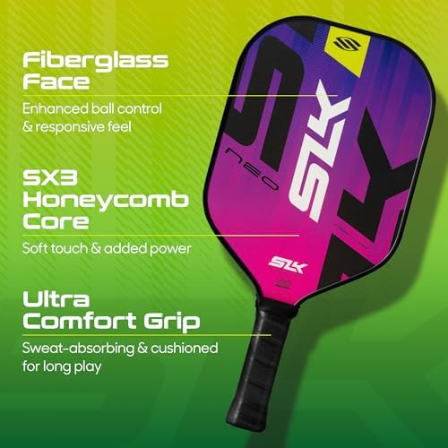Selkirk Sport Pickleball Paddles Set of 2 | Designed in The USA | Choose The SLK Neo Graphite, SLK Neo Fiberglass Pickleball Set or SLK Atlas Pickleball Bundle