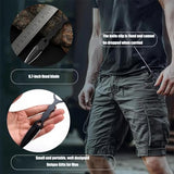 Portable Fixed Blade Knife With Sheath 440c Steel Blade Camping Knife Portable Straight Knife With Kydex Sheath With Sheath And Clip