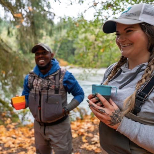 UCO Collapsible Cup for Camping, Backpacking, and Hiking, 12 Ounces (2 Pack)