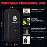 DULCE DOM Pickleball Paddles Set of 2/4 - USAPA Approved, Fiberglass Surface Pickleball Racket with 4 Indoor Outdoor Pickleball Balls and Pickleball Bag, Ideal Training Equipment Gift for Men & Women