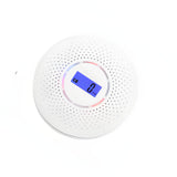 Exhaust Alarm with Visual LCD Display Double Transducer Detection Structure Loud 85dB for Indoor Observing Battery Propelled Exhaust Together