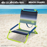 Quiksilver Low Beach Chair – Lightweight Folding Chair – Portable and Durable Chairs for Beach, Patio, Camping Chair, or Sporting Events with Carry Strap