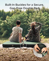ACACIA 4.3" Thick Self Inflating Sleeping Pad with Foam | Innovative Y-Shaped Telescopic Structure | Ultraportable Camping Mattress | Outdoor Compact Air Mat for Tent Car |