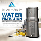 Pro Stainless Steel Water Filtration System - 200 Gallon Capacity