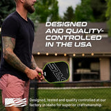 Selkirk Sport SLK Halo Raw Carbon Fiber Pickleball Paddle | Designed in The USA | Choose from The T700 Raw Carbon Fiber Power, The 18k Ultraweave Control, or The Kevlar Linkweave Thermoformed Pro