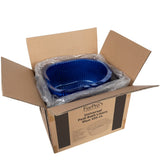 ForPro Professional Collection Universal Pedi Bath Liners, 50% THICKER, Fit Footsie Bath, Disposable Pedicure Tub Liners for Foot Spa Basins, Blue, 100-Count