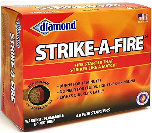 Diamond Strike-A-Fire Firestarter Matches, 48-Ct.