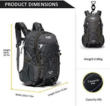Diamond Candy Waterproof Hiking Backpack for Men and Women, Lightweight Day Pack for Travel Camping