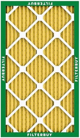 Filterbuy 10x20x1 Air Filter MERV 11 Allergen Defense (6-Pack), Pleated HVAC AC Furnace Air Filters Replacement (Actual Size: 9.50 x 19.50 x 0.75 Inches)