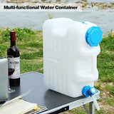 REDCAMP 5 Gallon/18.5L Portable Water Container with Spigot - Camping & Emergency Water Storage for Car, Hiking, Hurricane Supplies