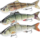 TRUSCEND Swimmax for Saltwater and Freshwater, Realistic Fishing Lures for Bass Trout Crappie Walleye Pike Bluegill Salmon, Swimbait for Bass Fishing, Amazing Fishing Gear Gifts for Family Fishing