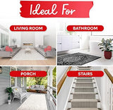 XFasten Double Sided Carpet Tape for Area Rugs 3 Inch x 20 Yards, Residue-Free Carpet Tiles Tape, Removable Heavy-Duty Rug Pad Gripper for Hardwood, Vinyl Flooring Underlayments, Laminate- Wood-Safe