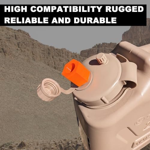 Water Pump Faucet Adapter Kit for Scepter，Camping Water Jug with Spigot for Camping and Emergency Water Jugs for Scepter Brand 10L 20L Jerry Can