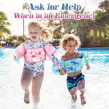 HeySplash Swim Vest for Kids, Toddler Pool Floaties Fit 20-50/70 Lbs, Children Swimming Vest with Adjustable Strap, Swim Jacket Water Wing Arm Float, Puddle Sea Beach Boat Jumper Boy Girl Baby