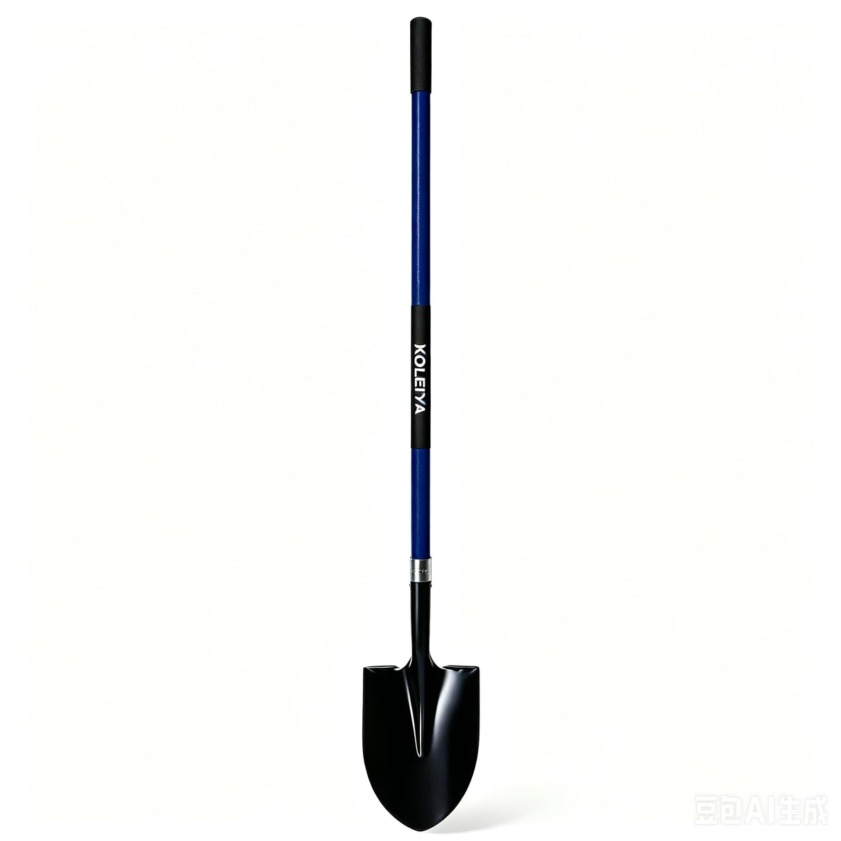 KOLEIYA Shovel,Shovels for Digging Heavy Duty with Fiberglass Handle,Spade Shovel for Gardening Trenching Planting Transferring,57 inches,Blue