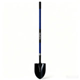 KOLEIYA Shovel,Shovels for Digging Heavy Duty with Fiberglass Handle,Spade Shovel for Gardening Trenching Planting Transferring,57 inches,Blue
