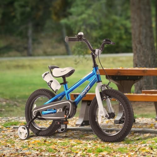 RoyalBaby Kids Bike EZ Freestyle Training Free Balance to Pedal Easy Learning Bicycle, 12-18 Inch for Toddlers to Big Kids