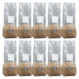 Oniissy 10×High-Yield Mushroom Cultivation Bags: Sterilized & Versatile for All Setups,Mushroom Bags with Vents,Clear Breathable Mushroom Substrate Bag