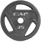 CAP Barbell 2-Inch Olympic Grip Weight Plate | Multiple Options