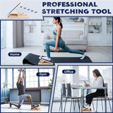 Portable Wooden Slant Board for Calf Stretching Squats Calf Stretcher Pilates Physical Therapy Equipment Adjustable Incline Board for Knees Ankle Heel Feet Leg