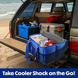 Cooler Shock Ice Packs - Reusable, Premium, Large Pack and Lunch Set for Long Term Use - Cools Faster Than Ice - Cooler Accessories