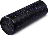 Yes4All High-Density Round Back Roller Foam, Exercise Foam Roller for Yoga, Pilates & Stretching - 12, 18, 24, 36 inch