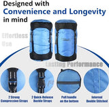 Frelaxy Compression Sack, 40% More Storage! 11L/18L/30L/45L/52L Compression Stuff Sack, Water-Resistant & Ultralight Sleeping Bag Stuff Sack - Space Saving Gear for Camping, Hiking