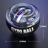 Wrist Trainer Ball Auto-Start Gyroscopic Forearm Exerciser Gyro Ball for Strengthen Arms, Fingers, Bones and Muscles